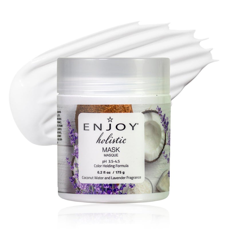 Enjoy Hair Care Conditioner, Holistic Hair Mask for Damaged Hair - 6.2 Fluid Ounces - Image 1