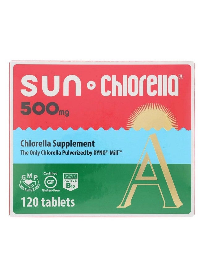 Sun Chlorella, Sun Chlorella 500Mg, 120 Count - Image 1