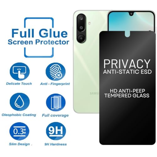 BizzBoxx Compatible With Nothing Phone 3A 5G | Phone 3A Pro 5G | Privacy Screen Guard - Anti-Spy Tempered Glass, Fingerprint may not Work, Privacy in Public Spaces, 6.77 Inch - Pack of 1 - Image 4