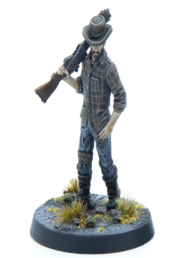 Modiphius Entertainment: Fallout: Miniatures - Survivors: Foundation Authority - 3 RPG Miniatures, Wilds of Appalachia Wave, Unpainted Resin Figures - Image 5