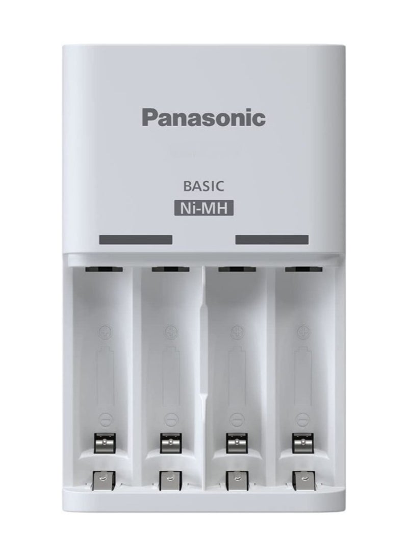 Panasonic Basic Charger Eneloop With AA 2Cells Pre Charged,Capacity 2000mAh Rechargeable Batteries - Image 2