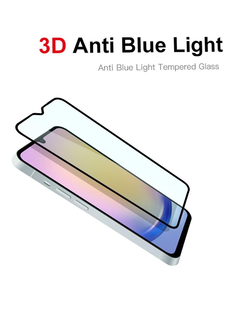 Techie Anti Blue Light Tempered Glass Screen Protector for Samsung Galaxy A25 – 9H Hardness, Anti-Reflective, Bubble-Free, 0.33mm, Easy Installation - Image 5