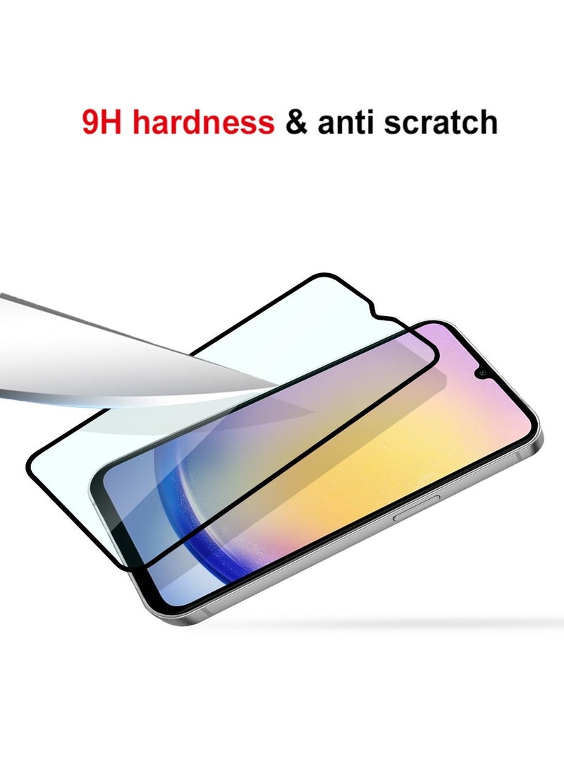 Techie Anti Blue Light Tempered Glass Screen Protector for Samsung Galaxy A25 – 9H Hardness, Anti-Reflective, Bubble-Free, 0.33mm, Easy Installation - Image 3
