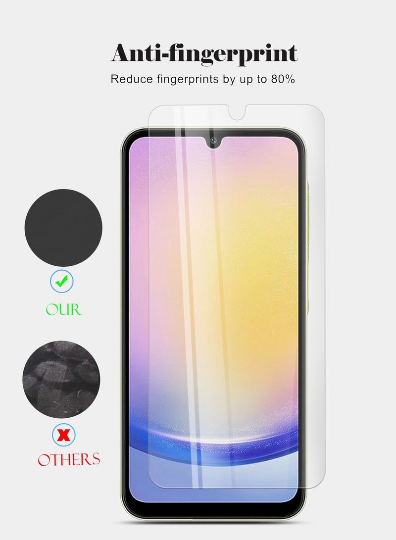 Techie Anti Blue Light Tempered Glass Screen Protector for Samsung Galaxy A25 – 9H Hardness, Anti-Reflective, Bubble-Free, 0.33mm, Easy Installation - Image 4