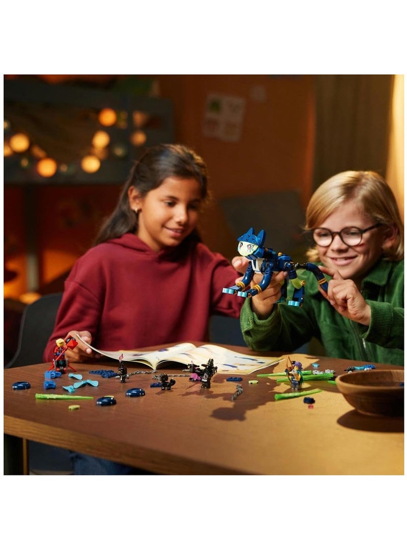 LEGO - مجموعة مكعبات البناء ليجو دريمز زوي وزيان القطة البومة 71476 (437 قطعة) - Image 1