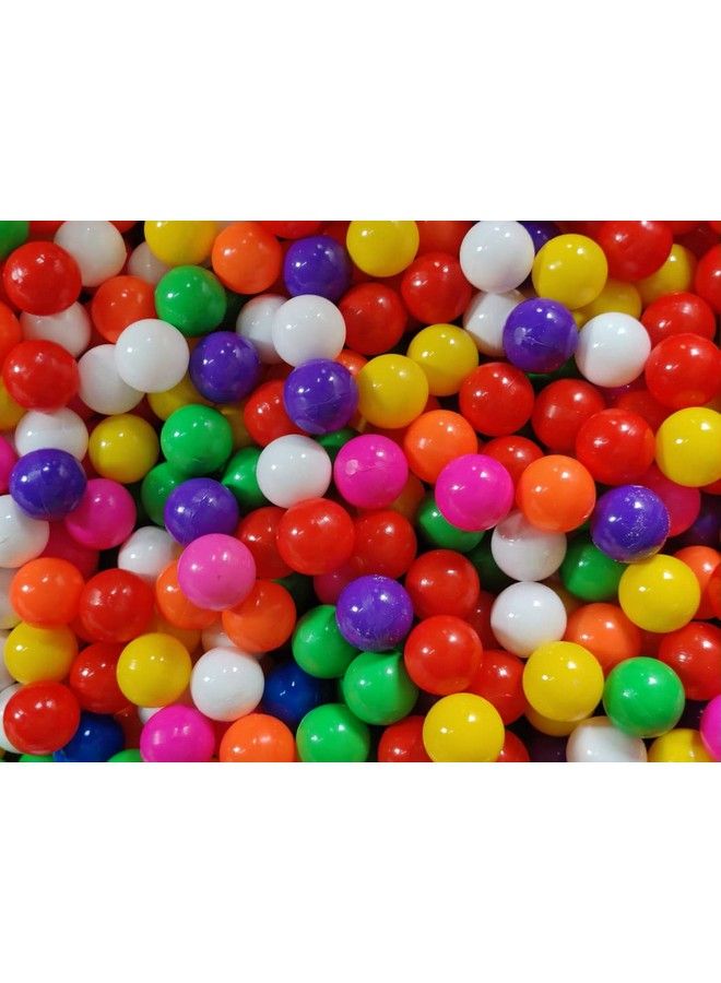 EEVOVEE Softy Non Toxic Plastic Pool Ball For Kids 6.3Cm (Big Size) (50Pcs) Multi Color - Image 2