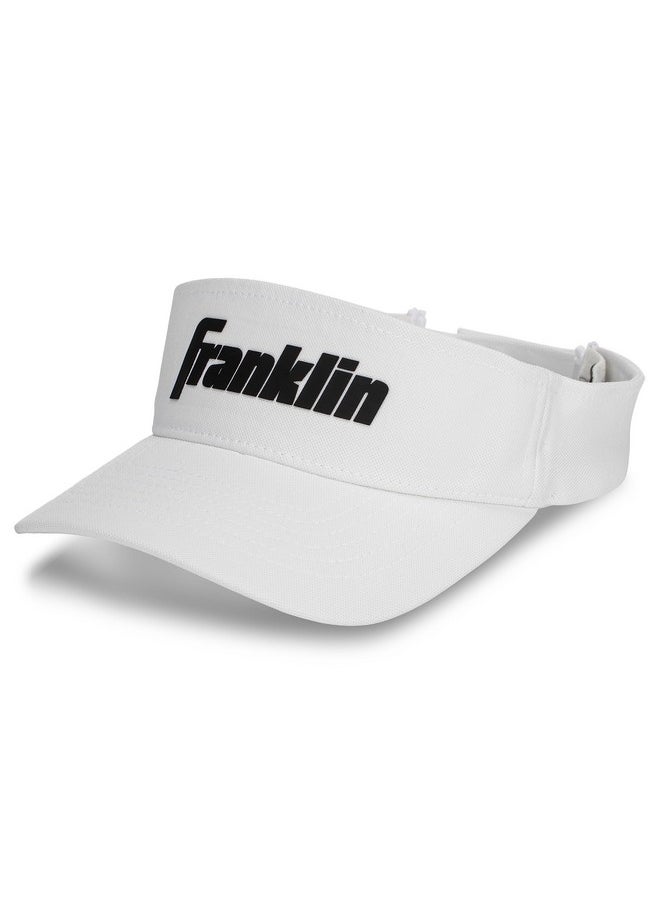 Franklin Sports - Standard Athletic Visor White - Image 1