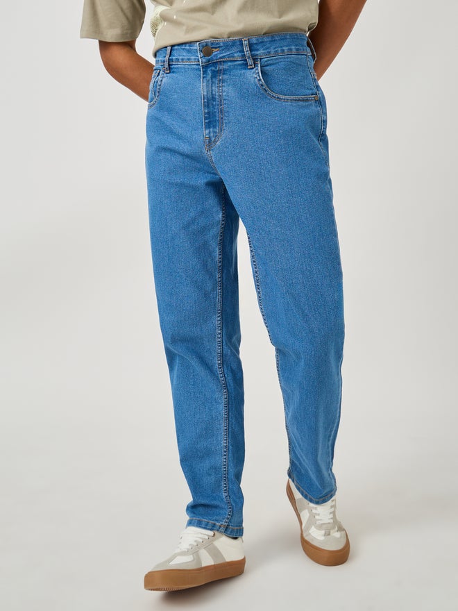 Styli Styli Mid Rise Five-Pocket Style Slim Fit Jeans  - Image 1