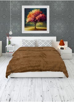 PARAJOHN Flannel Fleece Blanket Single Size (160x220) For All Season, Fluffy Blanket Warm Bed Throws For Sofa & Bed, Comfortable And Soft Flannel Fleece Blanket  - Image 2