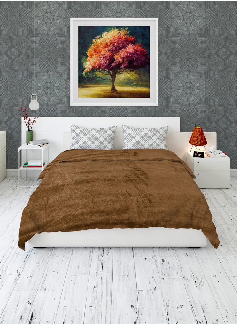 PARAJOHN - Flannel Fleece Blanket Single Size (160x220) For All Season, Fluffy Blanket Warm Bed Throws For Sofa & Bed, Comfortable And Soft Flannel Fleece Blanket - Image 1