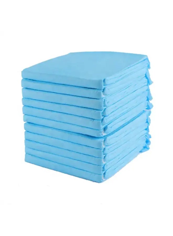 وسادات تدريب الحيوانات الأليفة الممتازة، تصميم فائق الامتصاص ومقاوم للتسرب، لون أزرق فاتح، تقنية سطح سريع الجفاف (60 × 90) 40 قطعة - Image 2