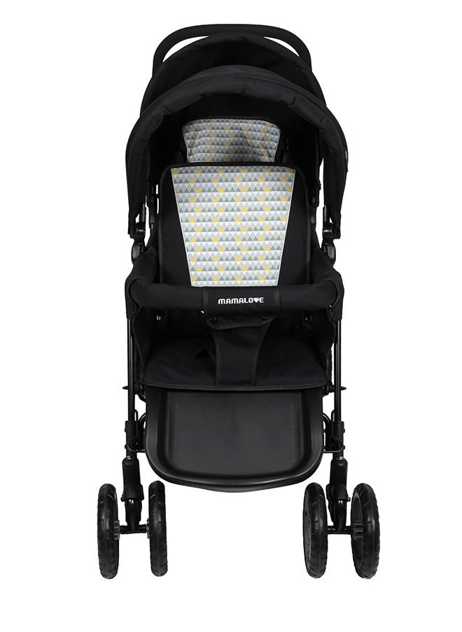 Mamalove Mamalove Twin Stroller Adjustable Seat Complete Lay Down for Babies  - Image 3