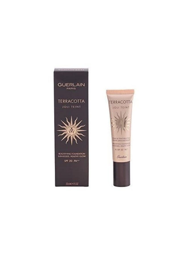 Guerlain Terracotta Joli Teint Beautifying Foundation Spf 20 - # Dark 30ml - Image 1