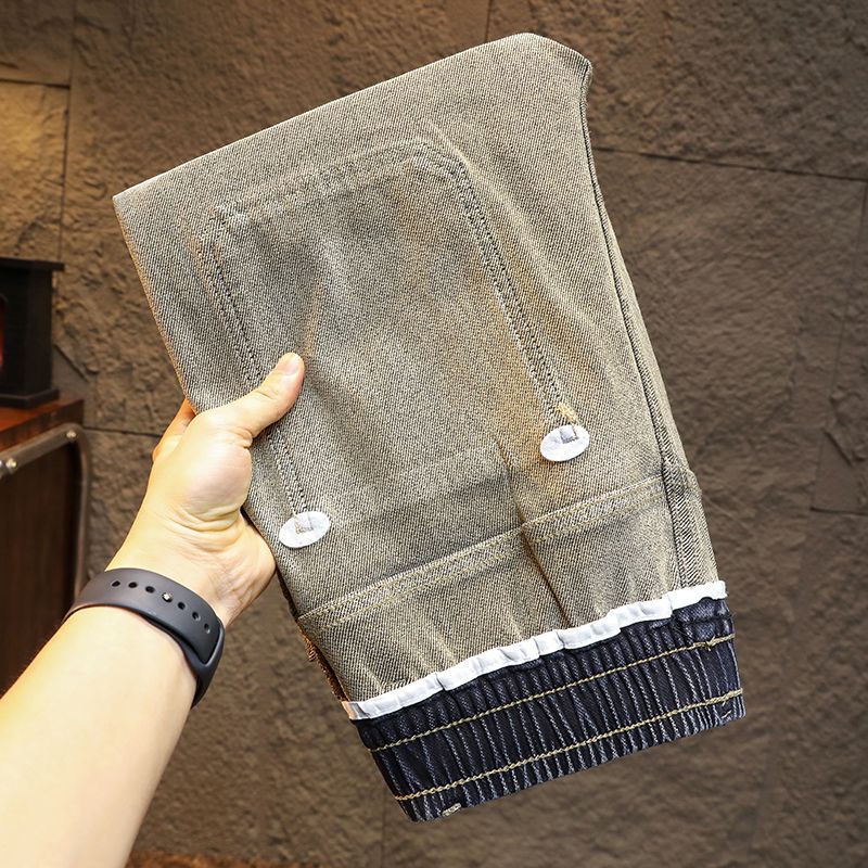 Unisex Classic Denim Jeans Loose Fit Daily Outdoor Wear - Image 5