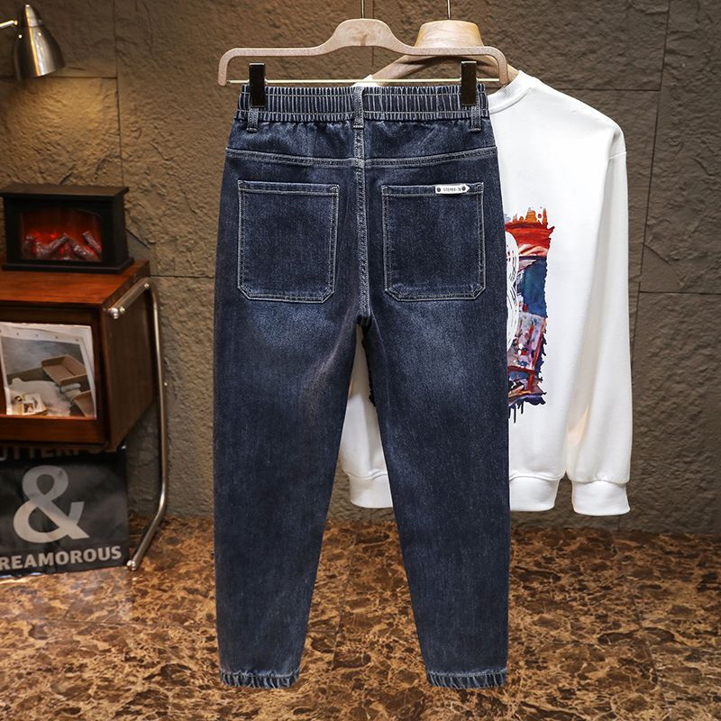 Unisex Classic Denim Jeans Loose Fit Daily Outdoor Wear - Image 2