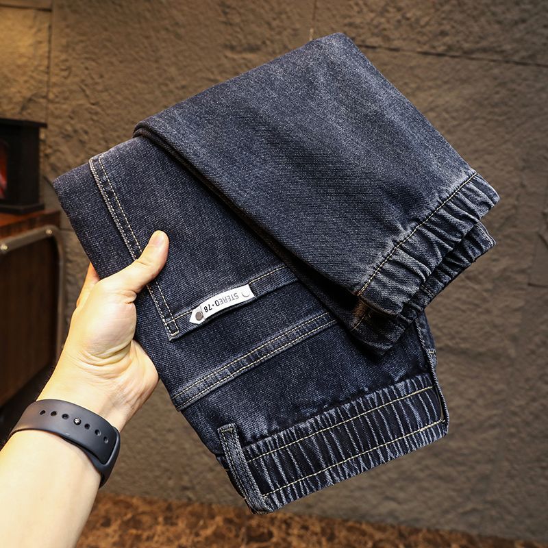 Unisex Classic Denim Jeans Loose Fit Daily Outdoor Wear - Image 3