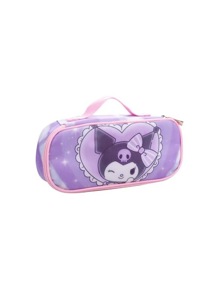 NIBEMINENT Cartoon Kulomi Kuromi three-piece set Cinnamon dog KT schoolboy school bag kids cartoon backpack backpack,D8 04  - Image 2
