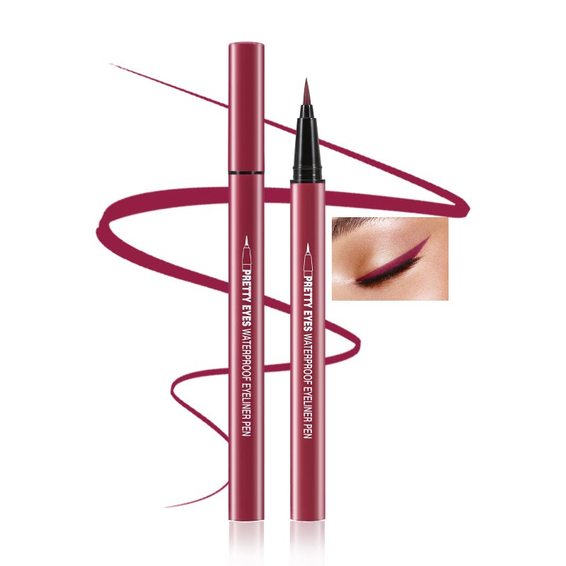 Boobeen Liquid Eyeliner Pen, Matte Eye Liner with Precision Tip, Long Lasting Eyeliner Pencil for Bold Eye Makeup, Glides on Smoothly - Image 1