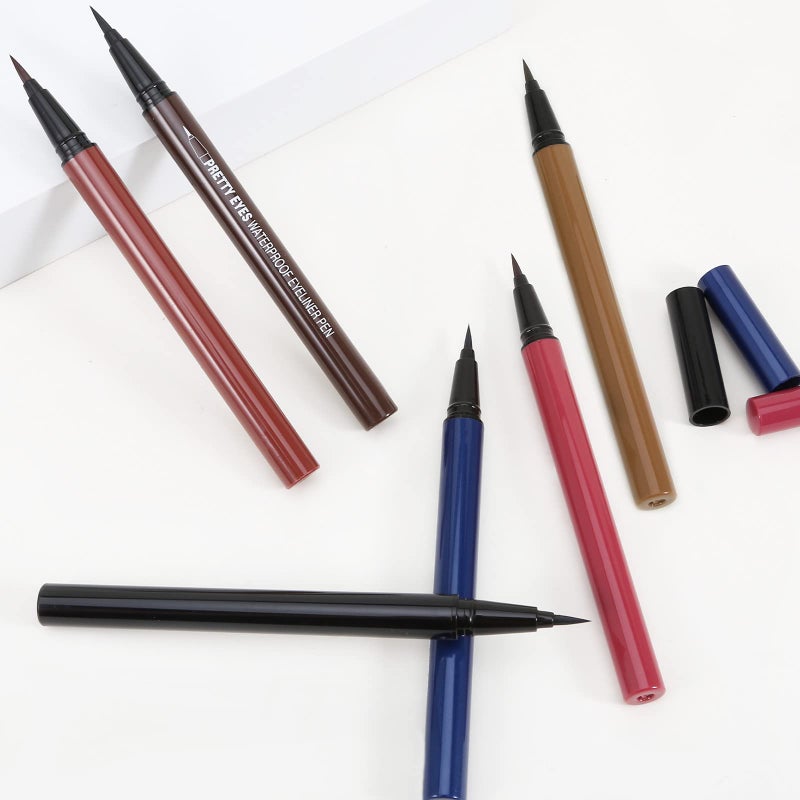 Boobeen Liquid Eyeliner Pen, Matte Eye Liner with Precision Tip, Long Lasting Eyeliner Pencil for Bold Eye Makeup, Glides on Smoothly - Image 5