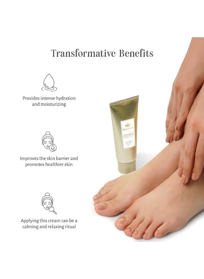Shankara Gheesutrā Hand & Foot Cream 60ml | Nourishing Moisturizing Cream with Washed Ghee & Moringa Extracts - Image 2
