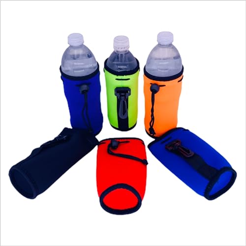 Coolie Junction Blank Neoprene Water Bottle Coolie (Variety Color 6 Pack) - Image 2