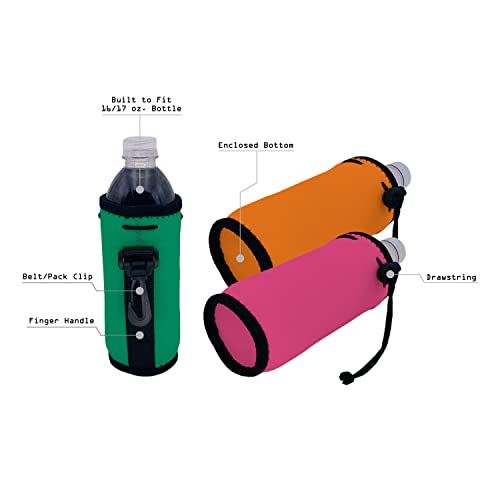Coolie Junction Blank Neoprene Water Bottle Coolie (Variety Color 6 Pack) - Image 5