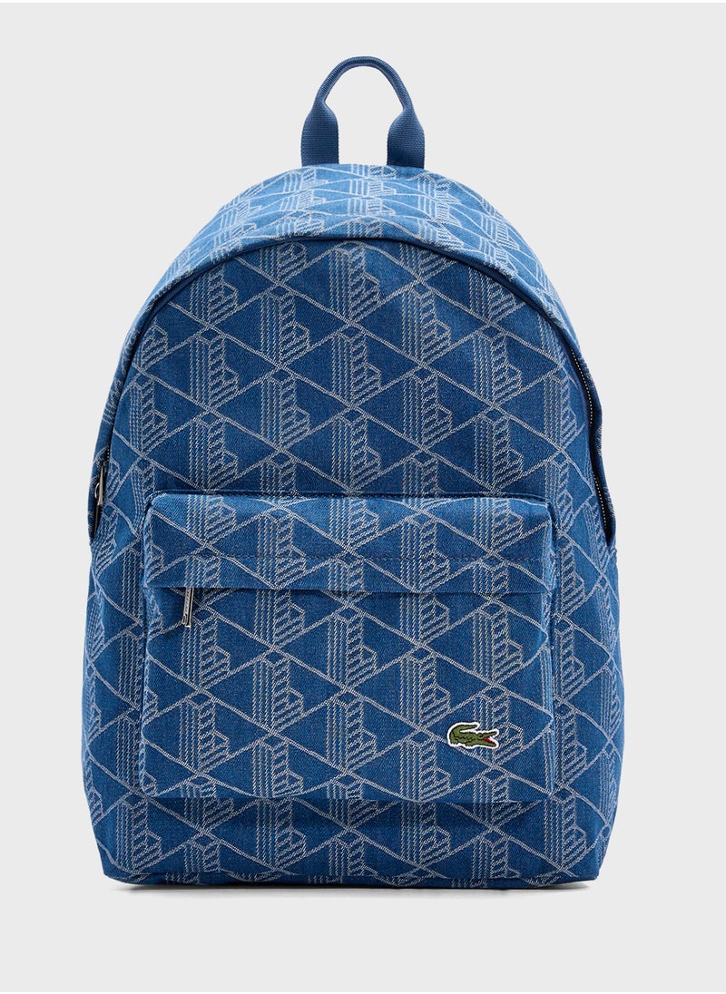 LACOSTE Top Handle Zip Over Backpack  - Image 1
