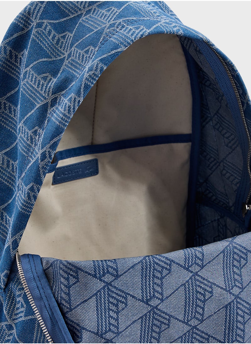 LACOSTE Top Handle Zip Over Backpack  - Image 5