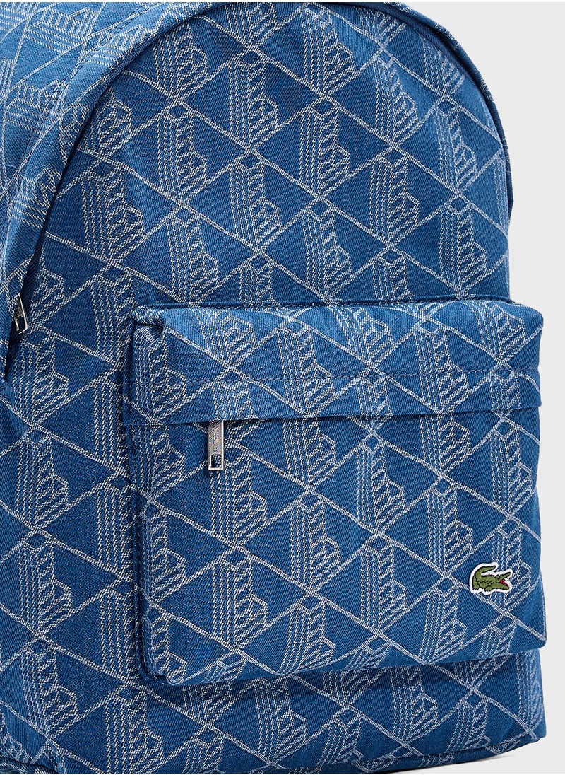 LACOSTE Top Handle Zip Over Backpack  - Image 4