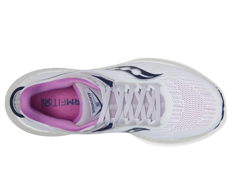 Saucony Triumph 21 Women's White/Indigo - Image 3