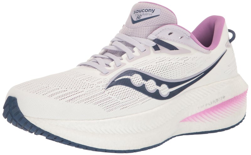 Saucony Triumph 21 Women's White/Indigo - Image 1