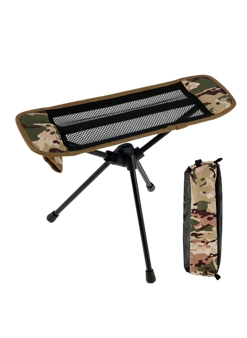 SYOSI - Camping Chair Foot Rest, Camping Footrest, Camp Footrest Outdoor Chair, Feet Rest Breathable Chair, Foot Rest Folding Camp Chair, Footrest for Outdoor Hiking Camping Recline (Camouflage) - Image 1