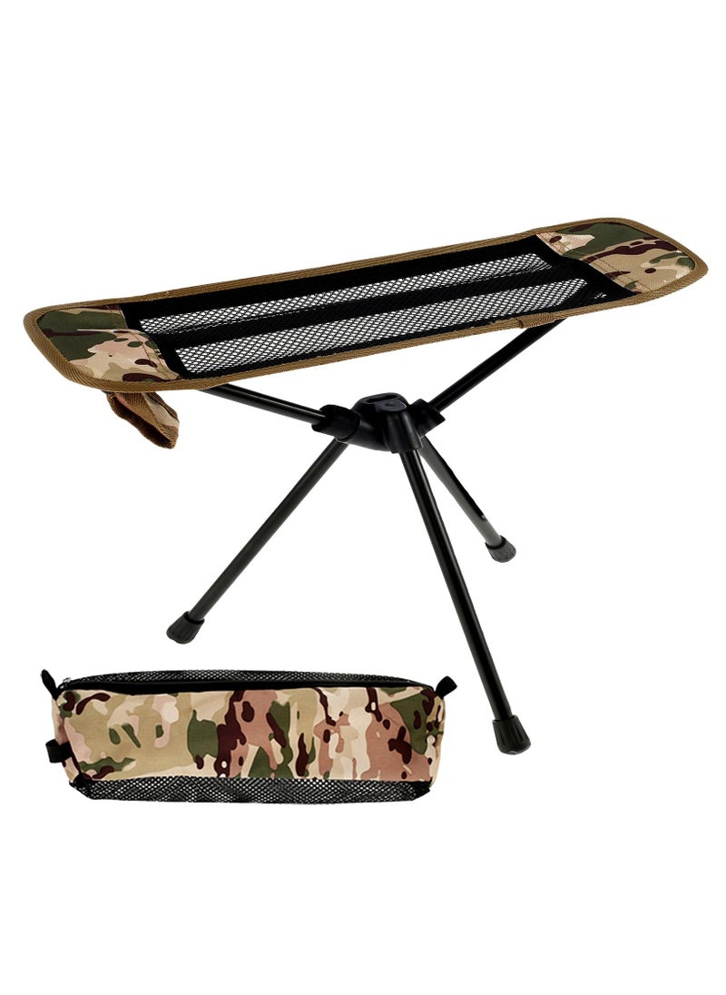 SYOSI - Camping Chair Foot Rest, Camping Footrest, Camp Footrest Outdoor Chair, Feet Rest Breathable Chair, Foot Rest Folding Camp Chair, Footrest for Outdoor Hiking Camping Recline (Camouflage) - Image 1
