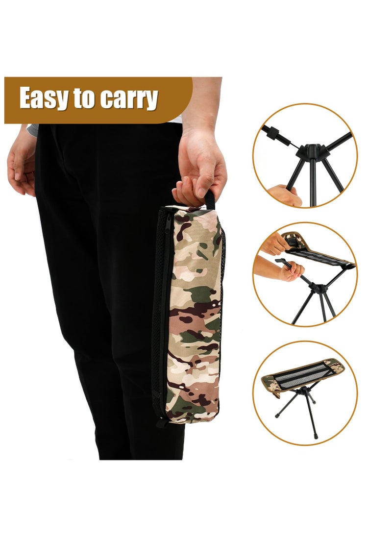 SYOSI - Camping Chair Foot Rest, Camping Footrest, Camp Footrest Outdoor Chair, Feet Rest Breathable Chair, Foot Rest Folding Camp Chair, Footrest for Outdoor Hiking Camping Recline (Camouflage) - Image 1