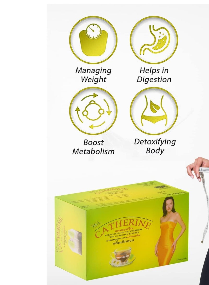 TRA Catherine Herbal Wellness Tea - Chamomile Blend | Digestive Comfort Support | Caffeine-Free Herbal Infusion - Image 5