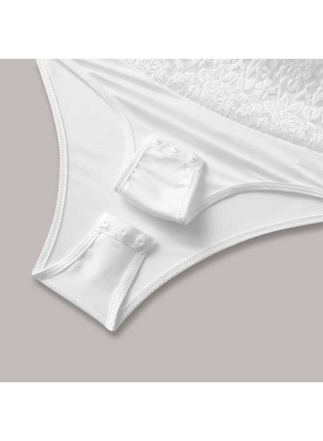 KUYING New Comfortable Skin Friendly Breathable Shaping Waist Cinching Jumpsuit - Image 4