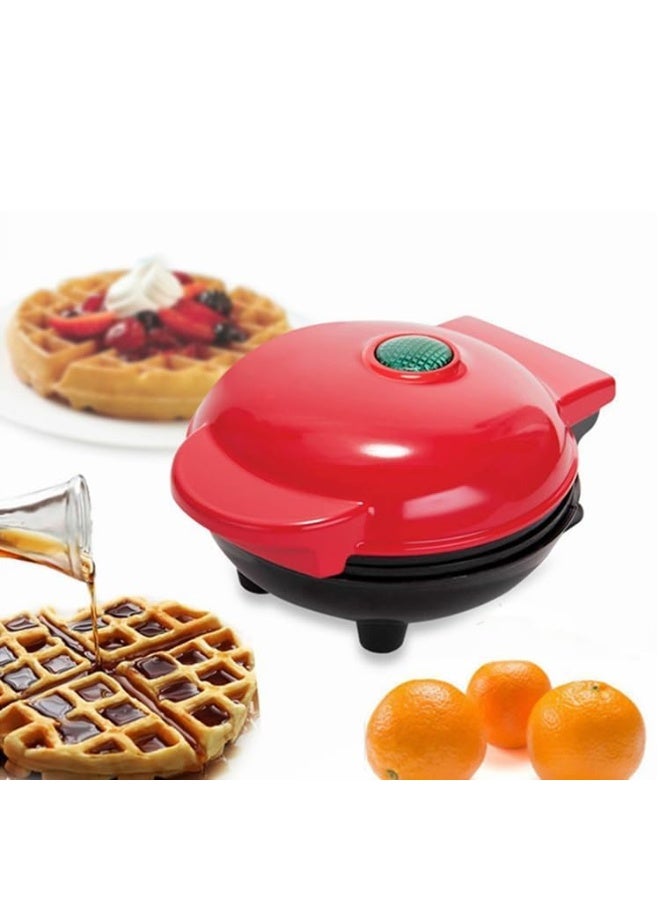 KOWVOWZ Mini Waffle Maker, Mini Waffle Maker Machine, Pancake Maker Made with Premium Quality Plastic & Non-Stick Coating for Breakfast Hash Browns and other Foods Non-stick Surfaces Easy to Clean - Image 3