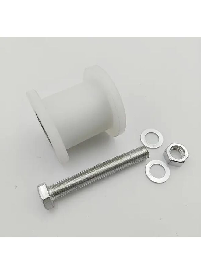 12mm Bore H Type Belt Synchronous Pulley Wheel Heavy Duty Nylon Double Bearings - Image 2