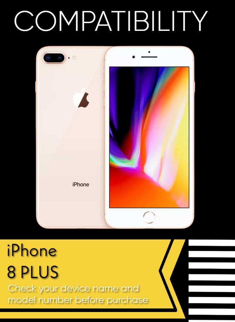 ESD Tempered Dustproof Privacy Glass Screen Protector Compatible For iPhone 8 Plus - Image 2