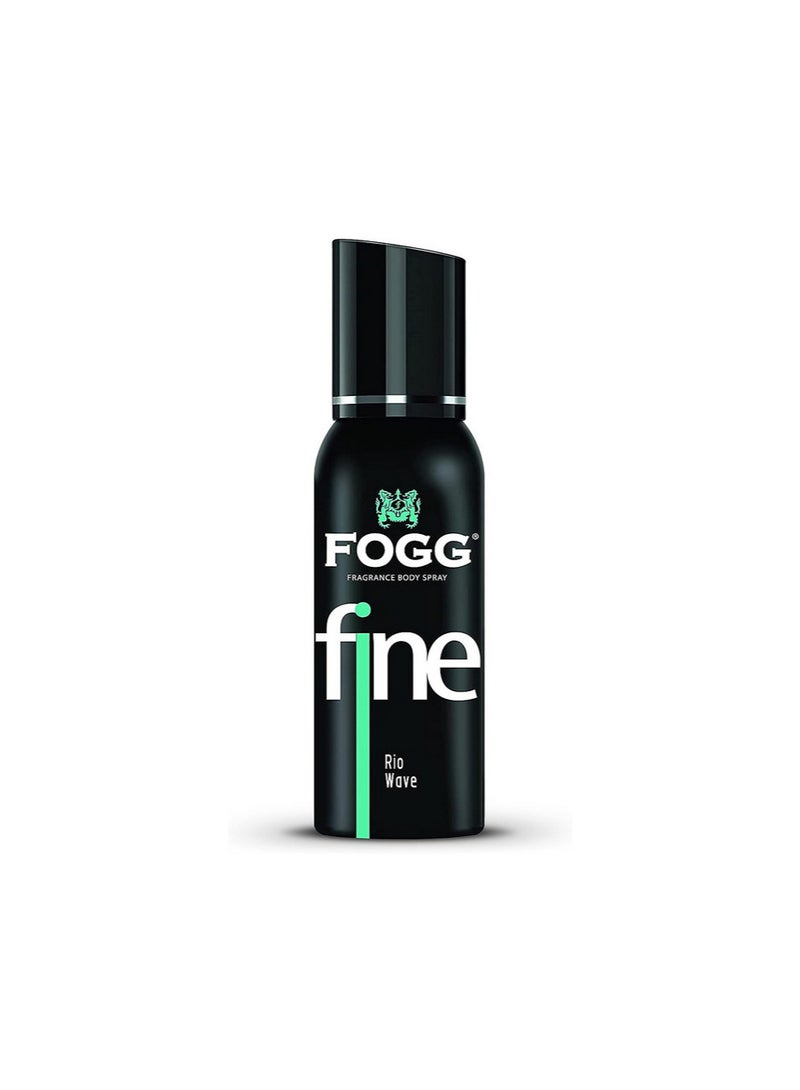 FOGG FINE PERFUME SPRAY RIO WAVE 120ML - Image 1