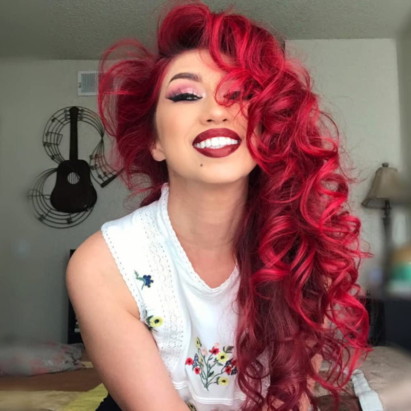 MANIC PANIC Classic Vampire Red Semi Permanent Hair Color - Deep Blood Red Hair Dye for Women & Men That Lasts 4-6 Weeks - Vegan, Ammonia & Cruelty-Free - Create & Mix Custom Shades (4oz) - Image 4