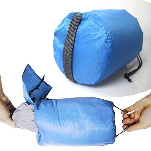 Frelaxy Stuff Sack Set 5-Pack (3L&5L&9L&15L&20L), Ultralight Ditty Bags with Dust Flap for Traveling Hiking Backpacking (Neon Green&Orange&Gray&Army Green&Black) - Image 4