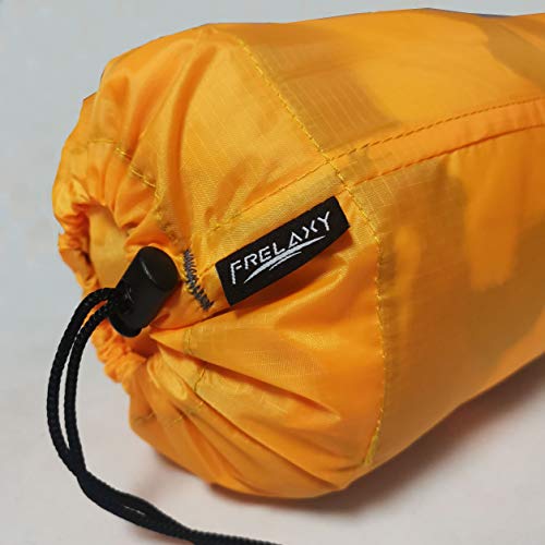 Frelaxy Stuff Sack Set 5-Pack (3L&5L&9L&15L&20L), Ultralight Ditty Bags with Dust Flap for Traveling Hiking Backpacking (Neon Green&Orange&Gray&Army Green&Black) - Image 5