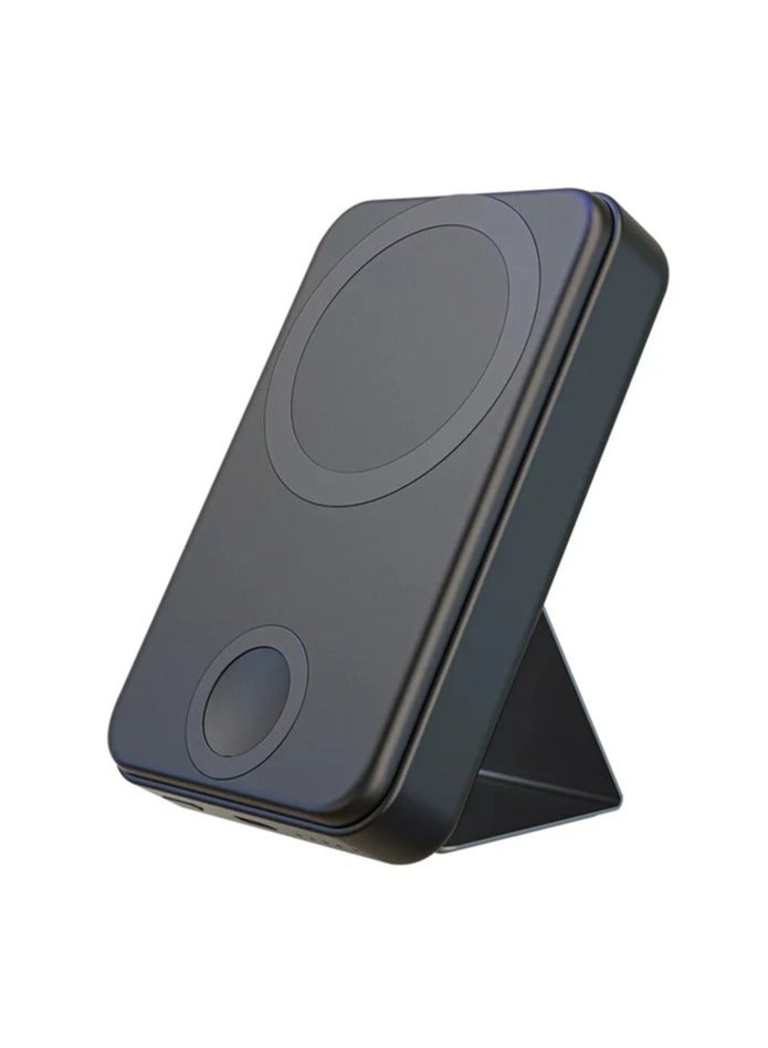 PROTECT M1W 2-in-1 Power Bank 10000mAh | MagSafe, Wireless Fast Charging & Foldable Magnetic Stand | Model: M1W - Image 1