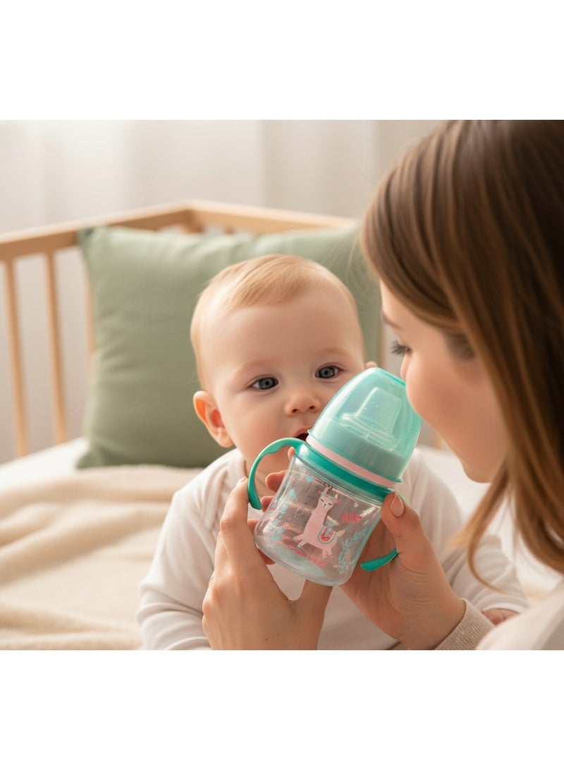 كانبول بيبز كوب تدريب كانبول بيبز بمقابض مضيئة من البولي بروبيلين إيزي ستارت 120 مل - حيوانات غريبة - أخضر - 6 أشهر فما فوق - Image 4