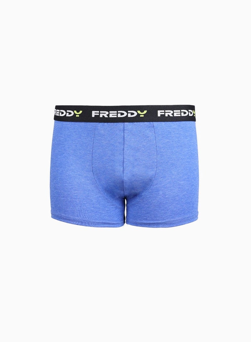 FREDDY Men’s Sports Boxers 3-Pack - Dazzling Blue | Breathable Boxer Shorts for Men, Stretch Fit Underwear - Image 2