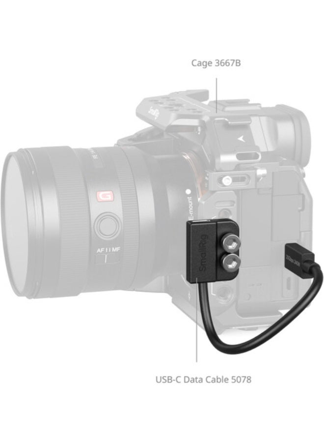 SmallRig USB-C Data Cable (Male to Female) 5078 - Image 3