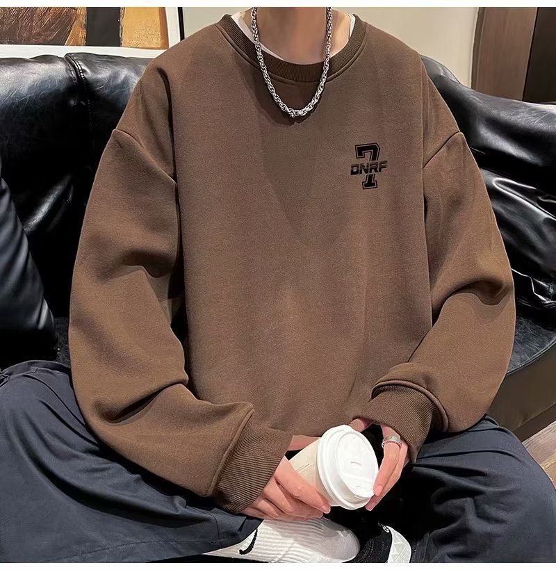 New Japanese-Style Mens Lightweight Hoodie Red  - Image 4