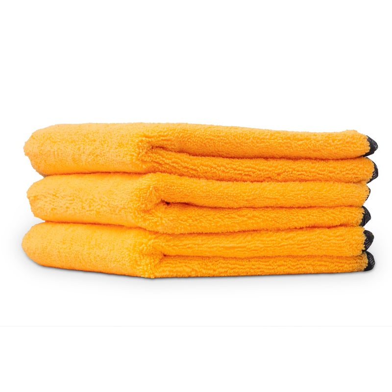 Chemical Guys MIC_507_03 Automotive Microfiber Drying Chamois Gold 3 Pack 24 x 16