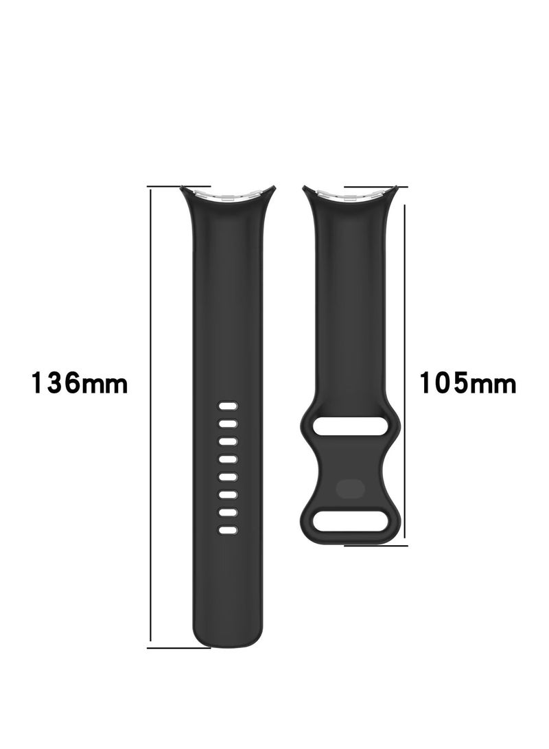 Silicone Strap For Google Pixel Watch 3 45mm Replacement Sport Bracelet for Google Pixel Watch3 Smart Band Accessories L Size (Original Blue) - Image 3
